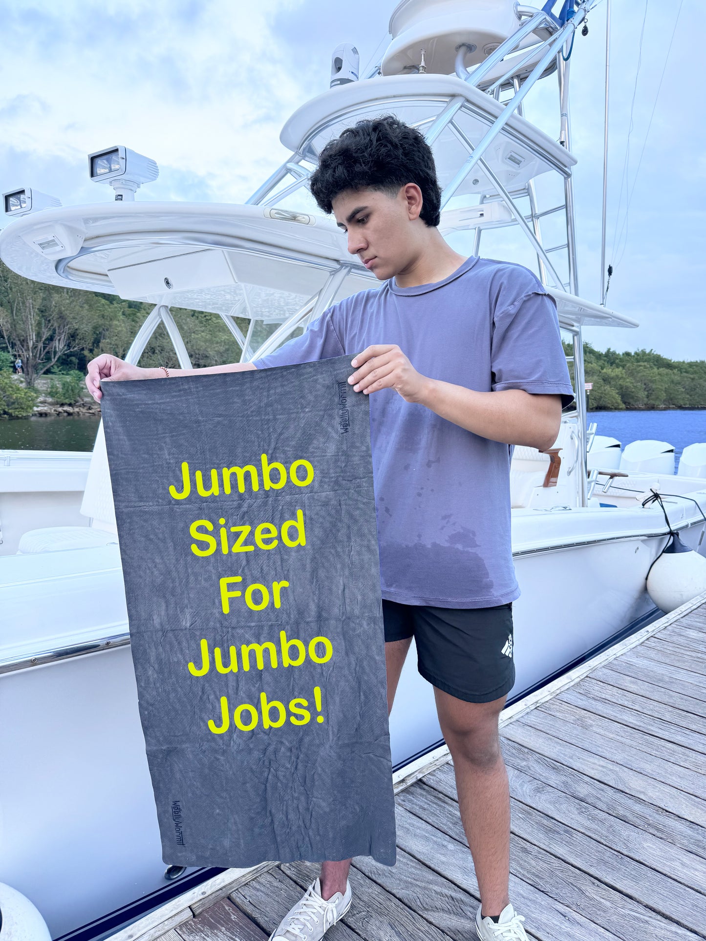 WoollyWormit Jumbo Sized Synthetic Chamois