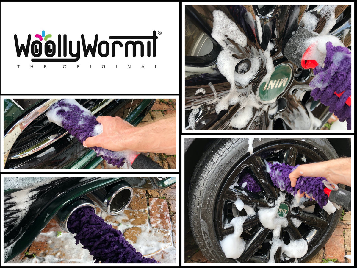 BEST WHEEL CLEANING BRUSH EVER WOOLLY WORMIT YOU NEED THIS! 