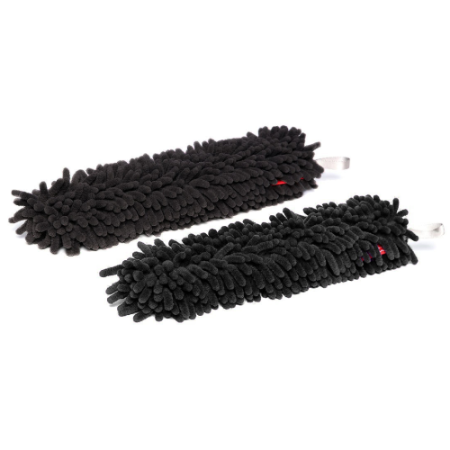 WoollyWormit Brush Cover 2-Pack Black