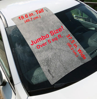 WoollyWormit Jumbo Sized Synthetic Chamois Drying Towel