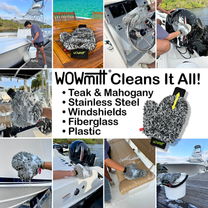 NEW! WOWmitt® LP Wash Mitt - 2 Pack - Only $8.49 Per Mitt In 2-Pack!