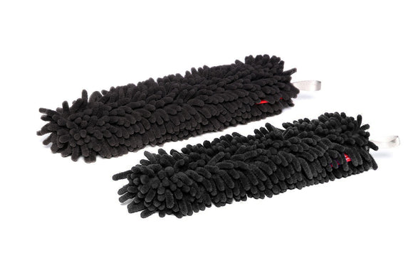 WoollyWormit Brush Cover 2-Pack Black